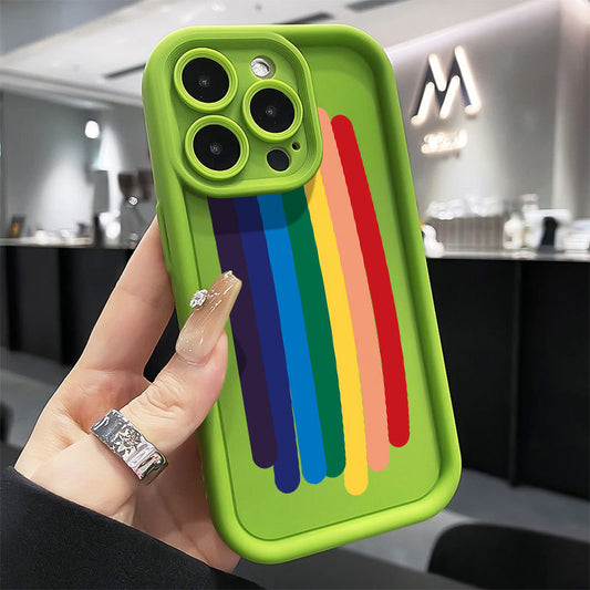 Soft Silicone Phone Case For iPhone 13/14/15 Pro Plus Max