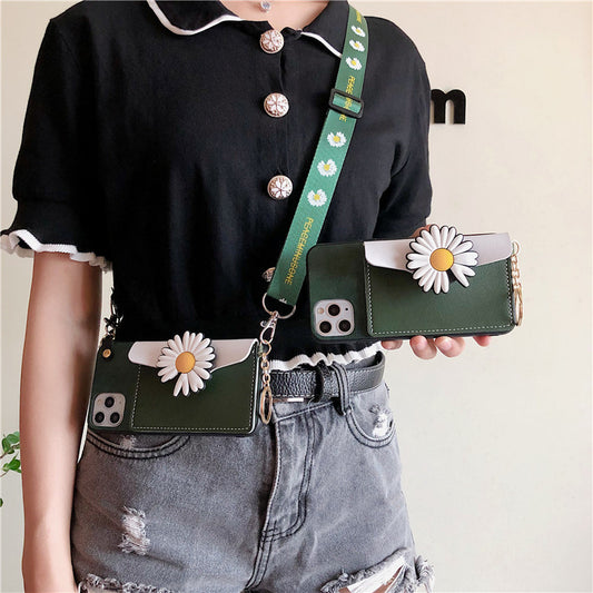 Daisy PHONE COVER With Crossbody Lanyard  For Samsung Galaxy S24/S23/S22/S21 Ultra