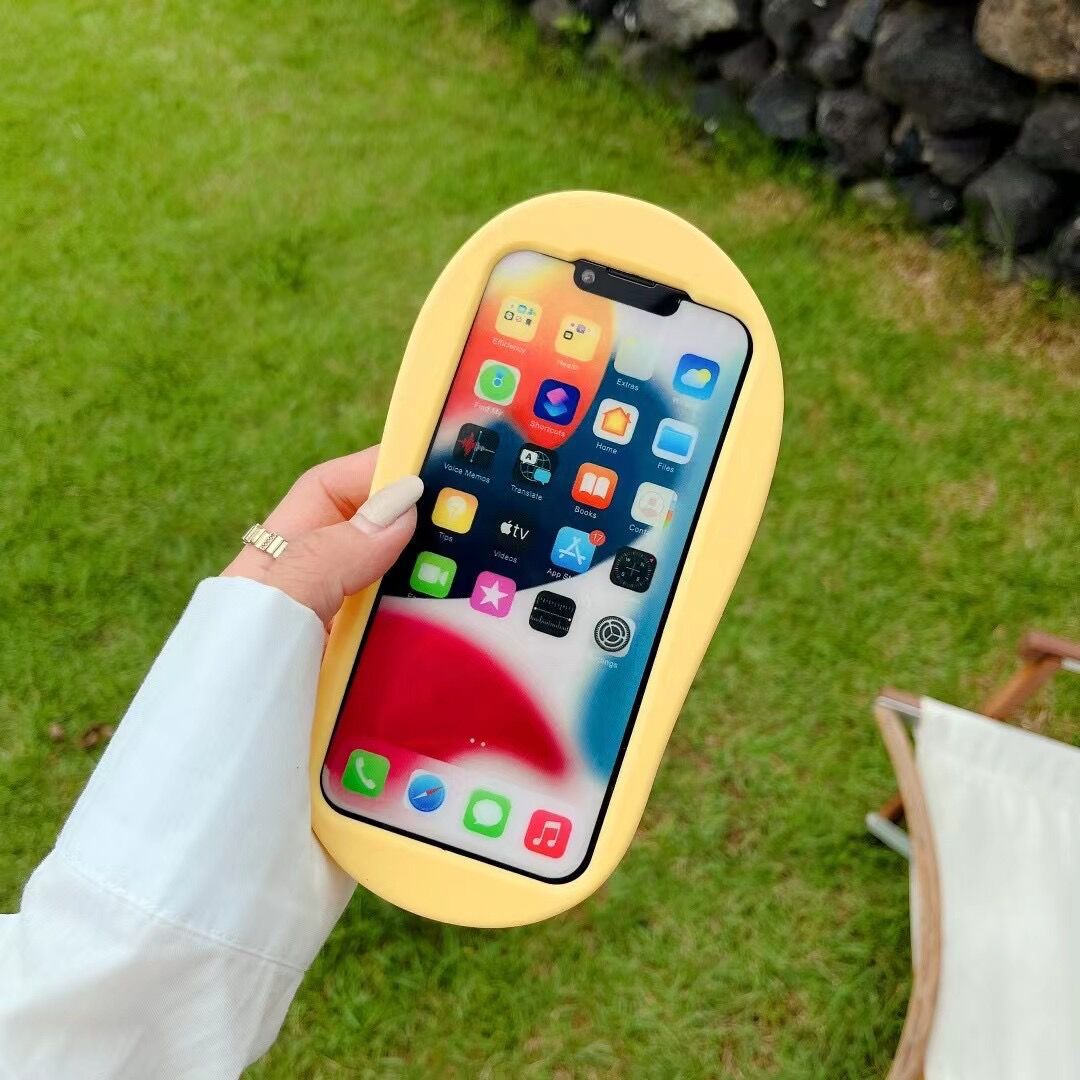 Soft Silicone Phone Case For iPhone 13/14/15 Pro Plus Max