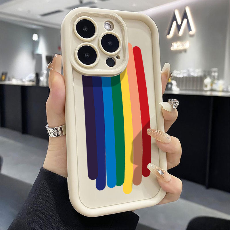 Soft Silicone Phone Case For iPhone 13/14/15 Pro Plus Max