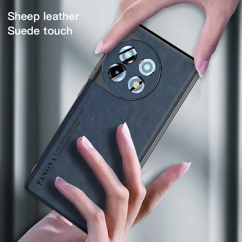 Shockproof Leather Phone Case For OnePlus 12/12R/11/11R