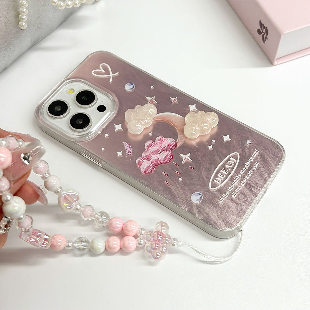 DIY Phone Case With Lanyard For iPhone 13/14/15 Pro Plus Max