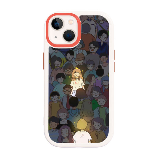 Couple Boy and Girl PHONE COVER For iPhone 13/14/15 Pro Plus Max